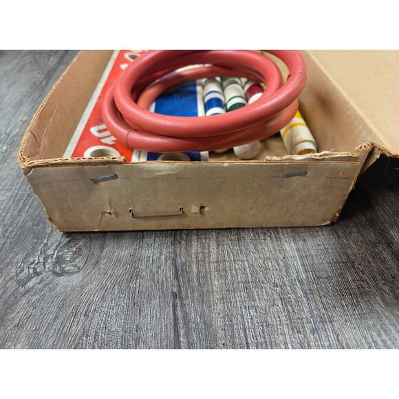 Vintage 9151 South Bend Lawn Play Ring Toss Game 1973 Complete - Picture 5 of 5